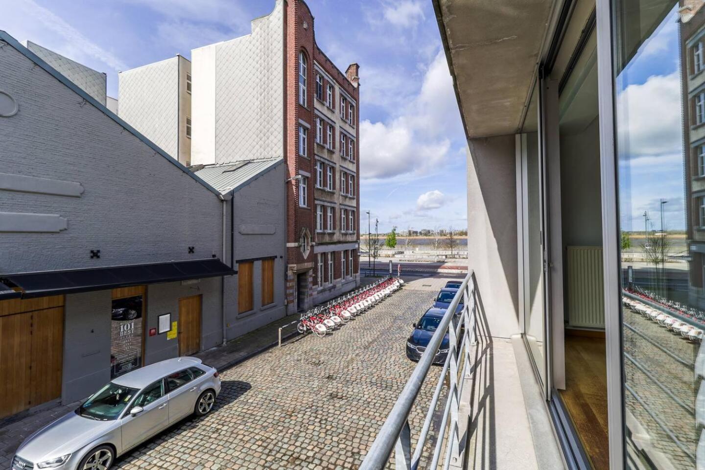Apartment Scheldekaai Antwerpen Bagian luar foto
